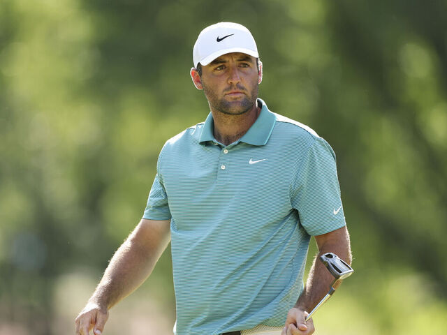 Scottie Scheffler surges into the lead at PGA