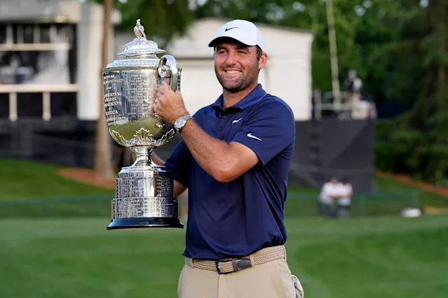 World number one Scheffler wins golf season’s second Major at PGA Championship World number one Scheffler wins golf season’s second Major at PGA Championship